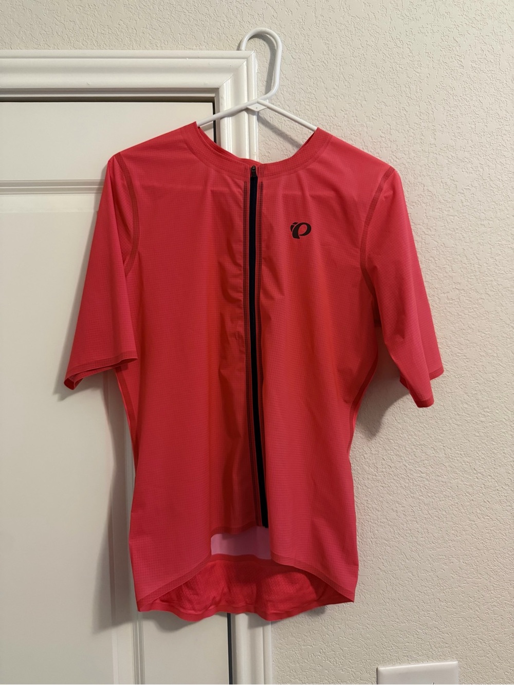 Pearl Izumi Coral-Red Short Sleeve Cycling Jersey